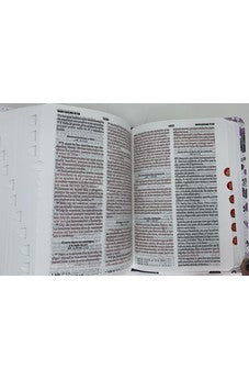 Image of Biblia RVR 1960 Bolsillo Símil Piel Lila con Índice