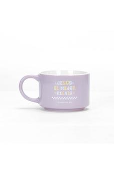 Pack Taza 12 OZ + Llavero de Caucho Colección Primor Jesús el Mejor Regalo