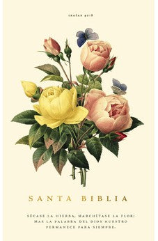 Biblia RVR 1960 Premios y Regalos Floral Tapa Dura