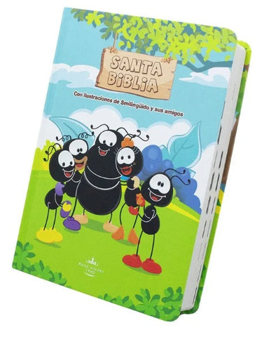 Image of Biblia RVR 1960 Smilinguido Infantil Letra Grande con Ilustraciones