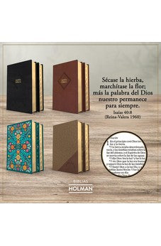 Image of Biblia RVR 1960 Tamaño Manual Símil Piel Floreada
