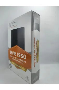 Image of Biblia RVR 1960 Letra Grande Tamaño Manual Maxiconcordancia Negro Piel