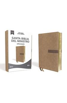 Image of Biblia NBLA del Ministro Piel Beige