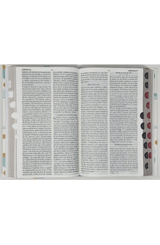 Biblia RVR 1960 Letra Grande Tamaño Manual Tapa Flex Puntos con Índice