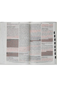 Biblia RVR 1960 de Promesas Letra Gigante Marron Líneas Rústica con Índice