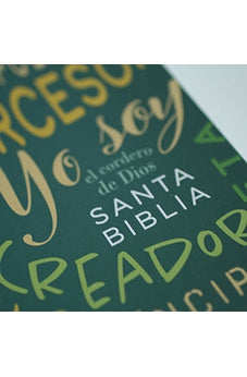 Image of Biblia RVR 1960 Letra Grande Tamaño Manual Nombres de Dios Verde Olivo Tapa Dura