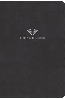 Image of Biblia RVR 1960 del Ministro Ampliada Negro Piel