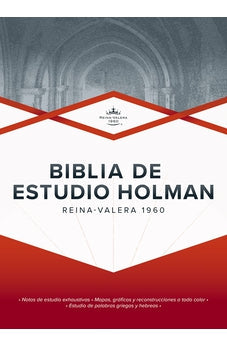 Image of Biblia RVR 1960 de Estudio Holman Tapa Dura