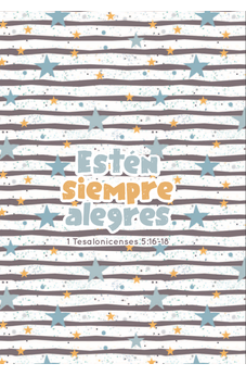 Image of Estén siempre alegres– 1 Tesalonicenses 5:16-18 – Diario y Cuaderno de Notas