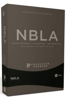 Image of Biblia NBLA Ultrafina Letra Grande Colección Premier Negro