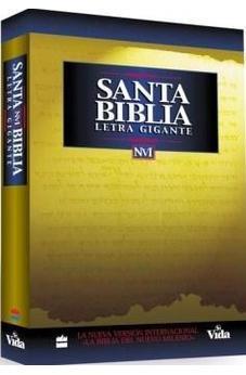 Biblia NVI Letra Gigante Rústica