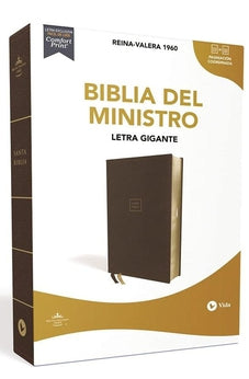 Image of Biblia RVR 1960 del Ministro Piel Café