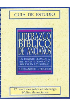 Image of Liderazgo Bíblico de Ancianos (Guía de Estudio)