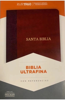 Biblia RVR 1960 Ultrafina Dos Tonos Marrón Marrón