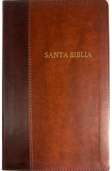 Biblia RVR 1960 Ultrafina Dos Tonos Marrón Marrón