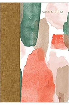 Biblia RVR 1960 Letra Grande Tamaño Manual Multicolor Símil Piel