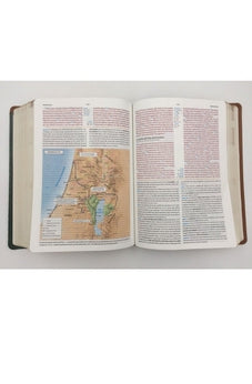 Image of Biblia RVR 1960 de Estudio Holman Fucsia Rosado con Filigrana Símil Piel