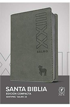 Biblia NTV Compacta Gris Símil Piel