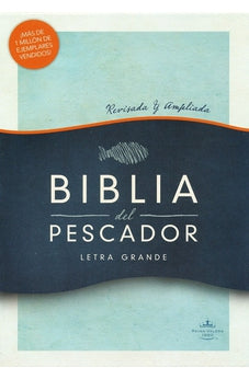 Image of Biblia RVR 1960 del Pescador Letra Grande Caoba Símil Piel
