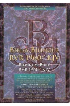 Biblia RVR 1960 KJV BilingüeNegro Tapa Dura