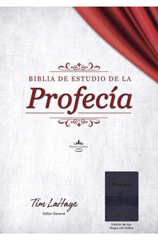 Image of Biblia RVR 1960 de Estudio Profecia Piel Negra Índice