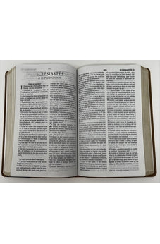 Image of Biblia RVR 1960 Letra Grande Tamaño Manual Marron Madera