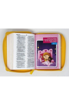 Image of Biblia RVR 1960 para Niños Mi Gran Viaje Naranja Símil Piel con Cierre