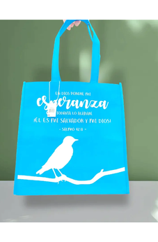 Bolsa Tote Bag Azul Esperanza