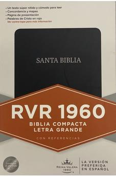 Image of Biblia RVR 1960 Compacta Negro